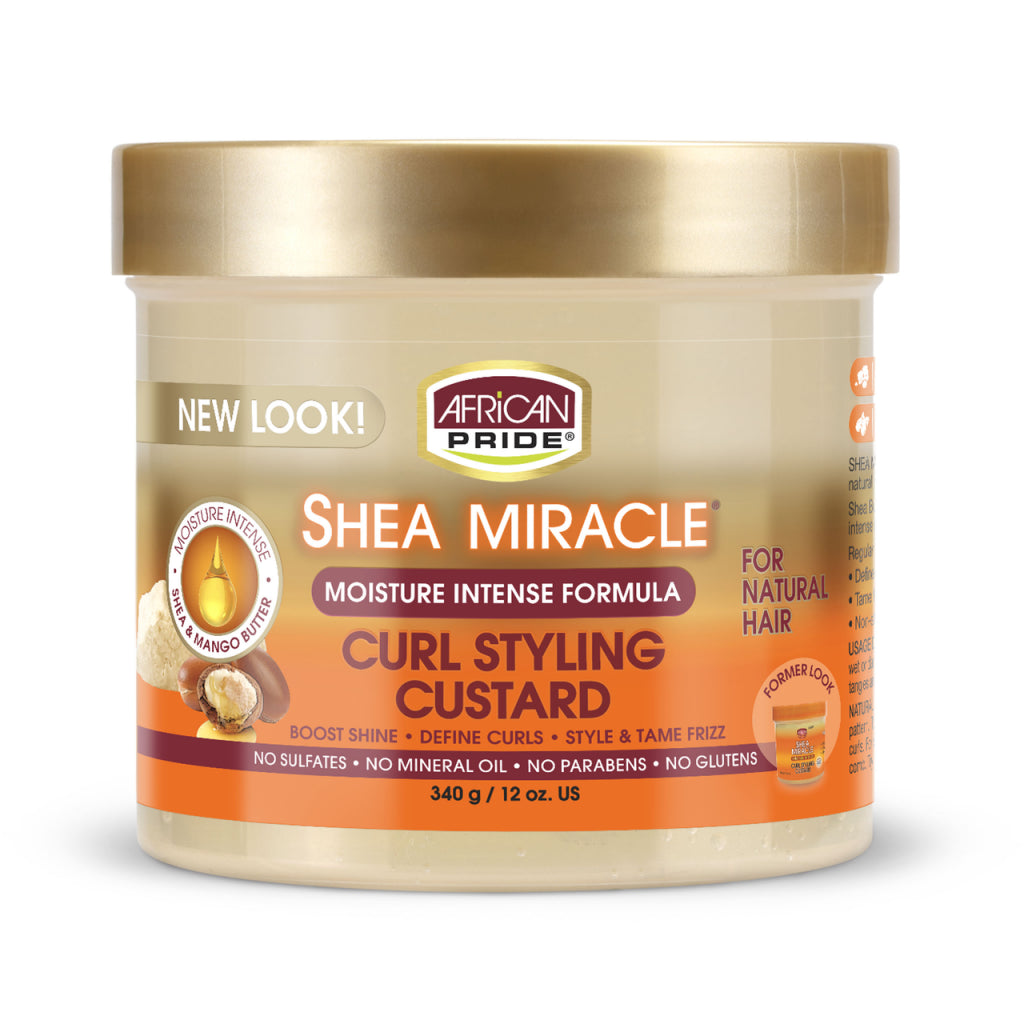 African Pride Shea Miracle Curl Styling Custard