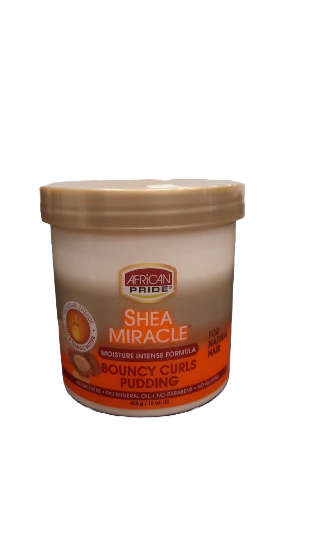 African Pride Shea Miracle Bouncy Curls Pudding