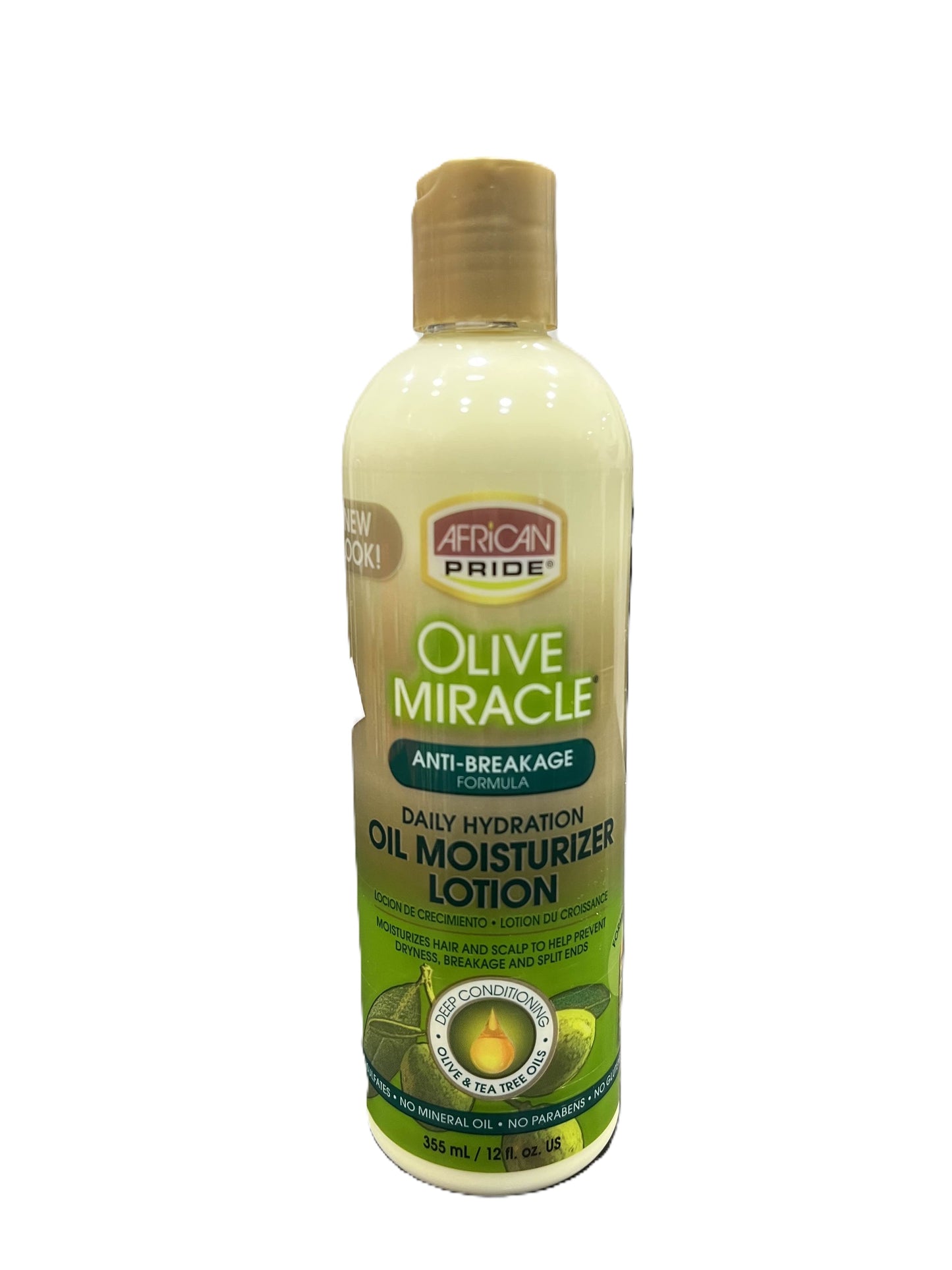 African Pride Olive Miracle Oil Moisturizer Lotion